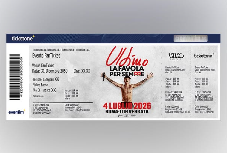 ULTIMO LA FAVOLA PER SEMPRE