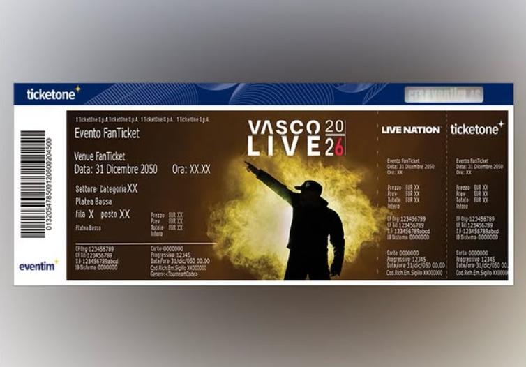 VASCO ROSSI LIVE TOUR 2026